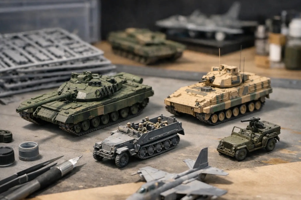 Choosing 1/72 Military Vehicle Model Kits (16.06.26)